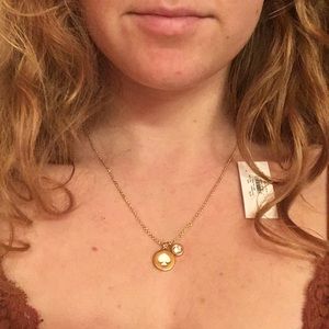 Kate Spade Spot The Spade Gold Necklace